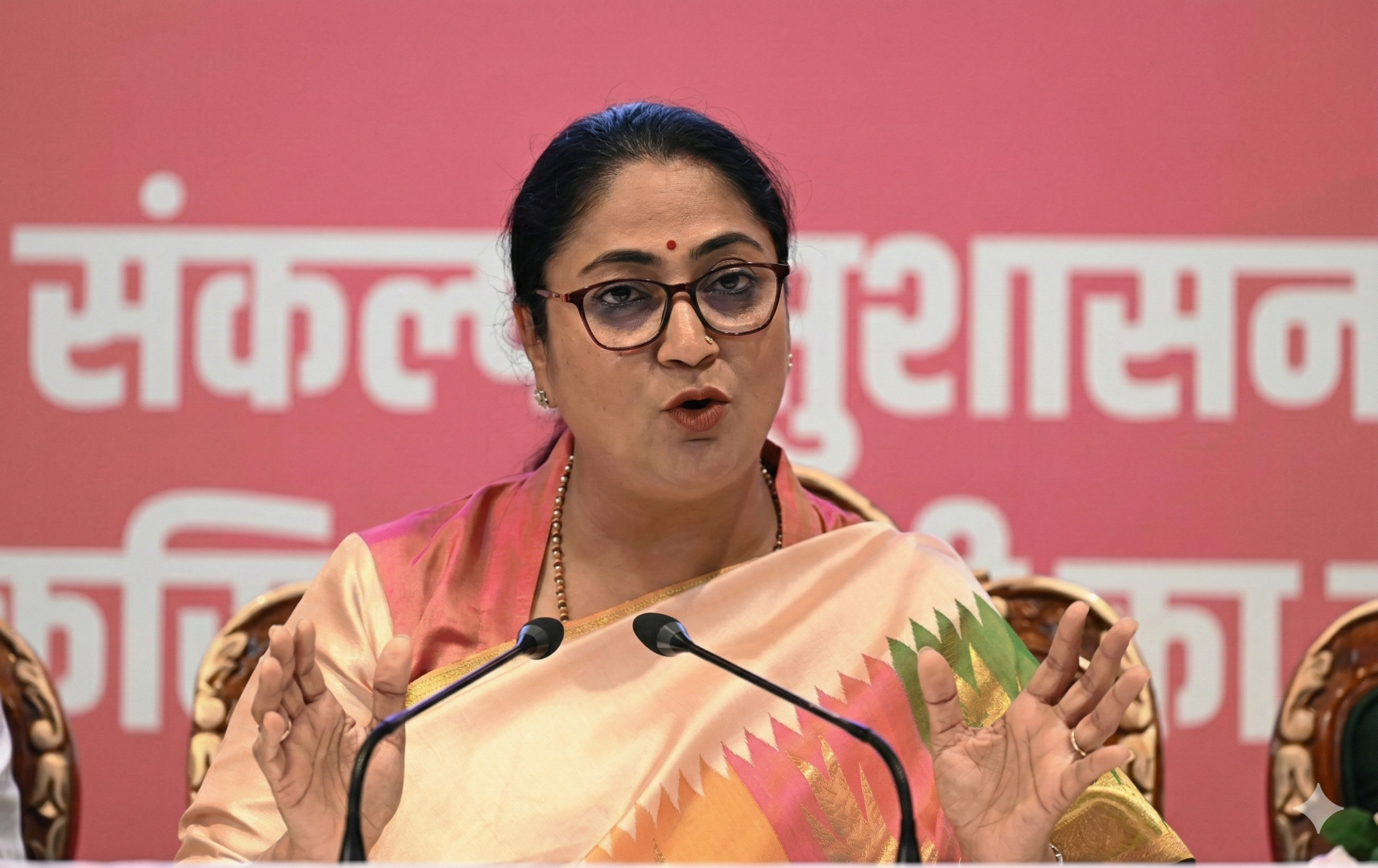 Delhi CM Rekha Gupta inaugurating the underground electricity cabling project in Old Delhi with digital icons representing a modern power grid.