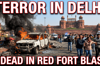 राजधानी में आतंक: लाल किले के पास बड़े कार धमाके में 8 की मौत – क्या यह एक टारगेटेड हमला था?