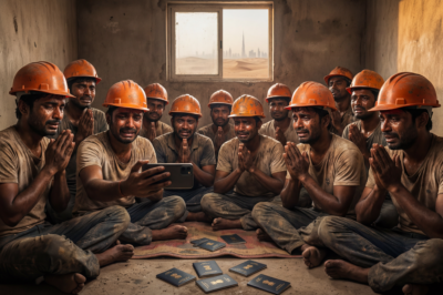 रेगिस्तान में फंसे: UAE में झारखंड के मज़दूरों की दिल दहला देने वाली गुहार