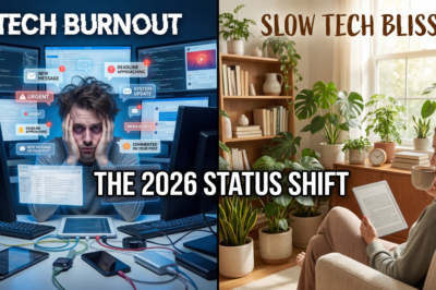 2026 का बदलाव: क्यों “स्लो टेक” नया स्टेटस सिंबल है
