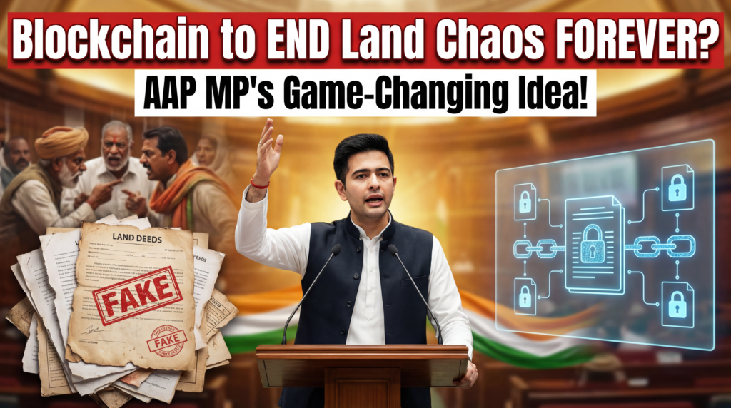 क्या ब्लॉकचेन से ज़मीन की अव्यवस्था हमेशा के लिए खत्म हो जाएगी?