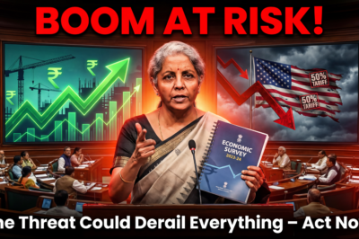 सीतारमण की कड़ी चेतावनी: भारत की अर्थव्यवस्था तेज़ी से बढ़ रही है, लेकिन एक बाहरी खतरा सब कुछ बिगाड़ सकता है – इंडस्ट्री को अभी क्या करना चाहिए!