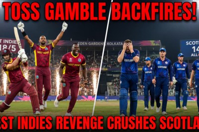 स्कॉटलैंड का बोल्ड टॉस का दांव उल्टा पड़ा, वेस्ट इंडीज ने 2026 T20 वर्ल्ड कप के ज़बरदस्त बदला लेने वाले मैच में कहर बरपाया – एक और उलटफेर का सपना चकनाचूर?