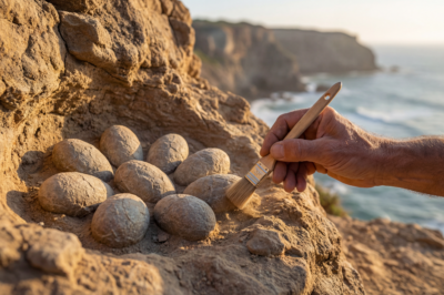 पुर्तगाल की चट्टानों में मिले 15 करोड़ साल पुराने डायनासोर के अंडे: वैज्ञानिकों ने की एक दुर्लभ खोज