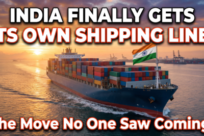 भारत को आखिरकार अपनी खुद की नेशनल शिपिंग लाइन मिल गई: यह एक गेम-चेंजिंग कदम है जिसकी किसी ने उम्मीद नहीं की थी!