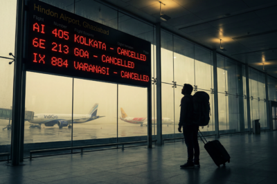 गाजियाबाद: हिंडन एयरपोर्ट पर संकट! एक साल में बंद हुईं 13 उड़ानें, रोजाना की फ्लाइट्स 25 से घटकर रह गईं 12