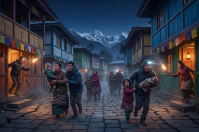 सिक्किम में रात में आए भूकंप से लोगों में डर: 4.0 तीव्रता के भूकंप के झटकों से लोग नींद से जाग गए।