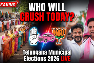 तेलंगाना नगर निगम चुनाव 2026: 2,981 वार्ड में वोटिंग जारी – आज कौन बाजी मारेगा?