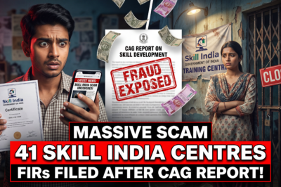 स्किल इंडिया में चौंकाने वाला घोटाला: CAG रिपोर्ट में बड़े फ्रॉड का खुलासा होने के बाद 41 सेंटर्स पर FIR दर्ज।