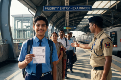 CBSE बोर्ड परीक्षा: दिल्ली मेट्रो में छात्रों को मिलेगी प्राथमिकता, टिकट और सुरक्षा जांच के लिए नहीं करना होगा इंतज़ार