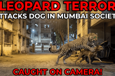 जंगल की परछाई: मुंबई के मुलुंड में तेंदुए ने कैमरे पर कुत्ते पर खौफनाक हमला कर दहशत फैला दी
