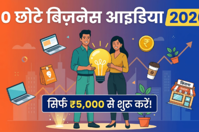 कम पैसों में शुरू होने वाले 10 छोटे बिज़नेस आइडिया (2026)