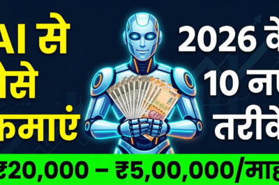 AI से पैसे कैसे कमाएं? (2026 में नए तरीके)
