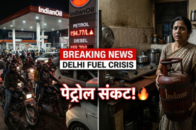 दिल्ली में गैस के बाद अब पेट्रोल की कमी शुरू — कीमतों में उछाल