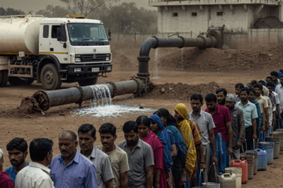 दिल्ली जल संकट: चंद्रावल वाटर ट्रीटमेंट प्लांट में तकनीकी खराबी, उत्तर-मध्य दिल्ली में पानी की किल्लत