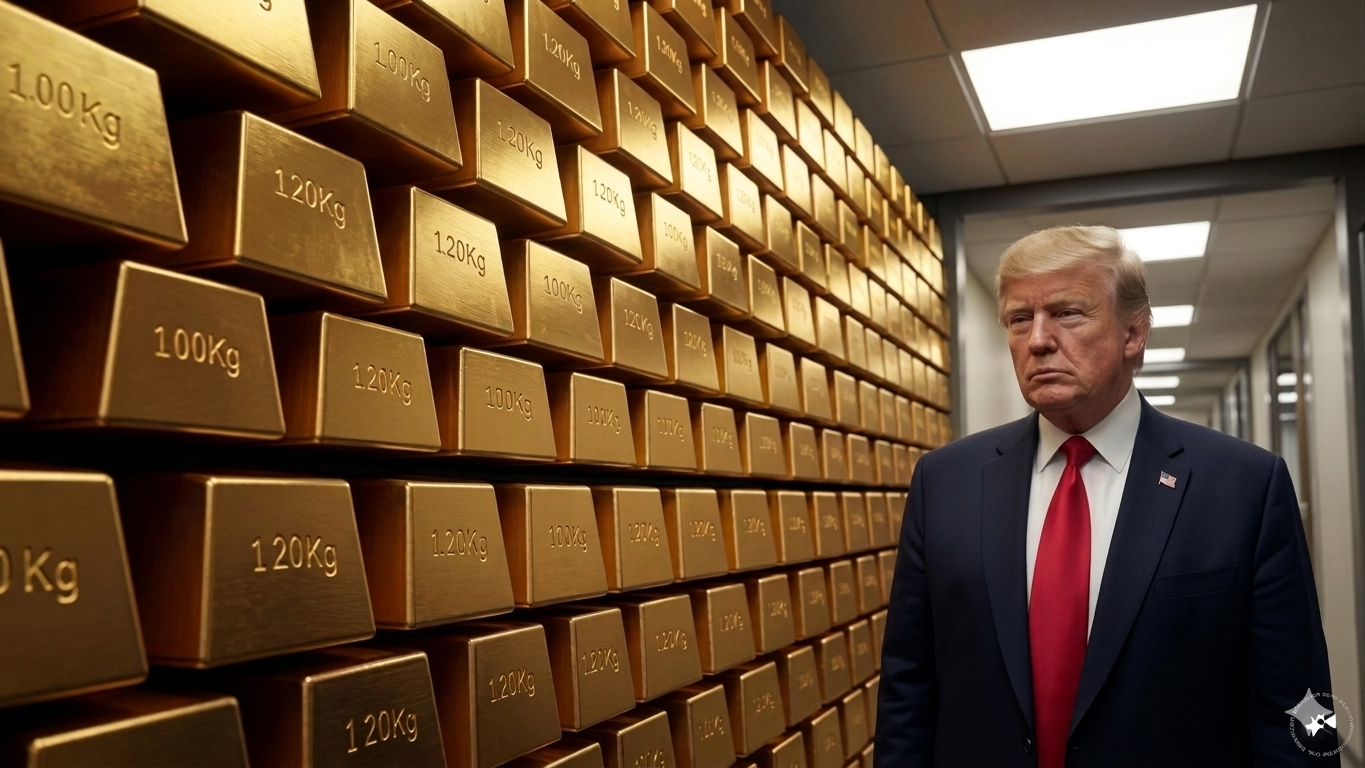 अमेरिकी इंटीरियर सेक्रेटरी Doug Burgum और वेनेजुएला की Delcy Rodriguez के बीच सोने के सौदे पर बैठक, काराकास 2026