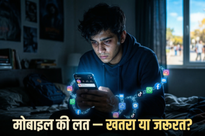 मोबाइल की लत: युवाओं के लिए खतरा या जरूरत?