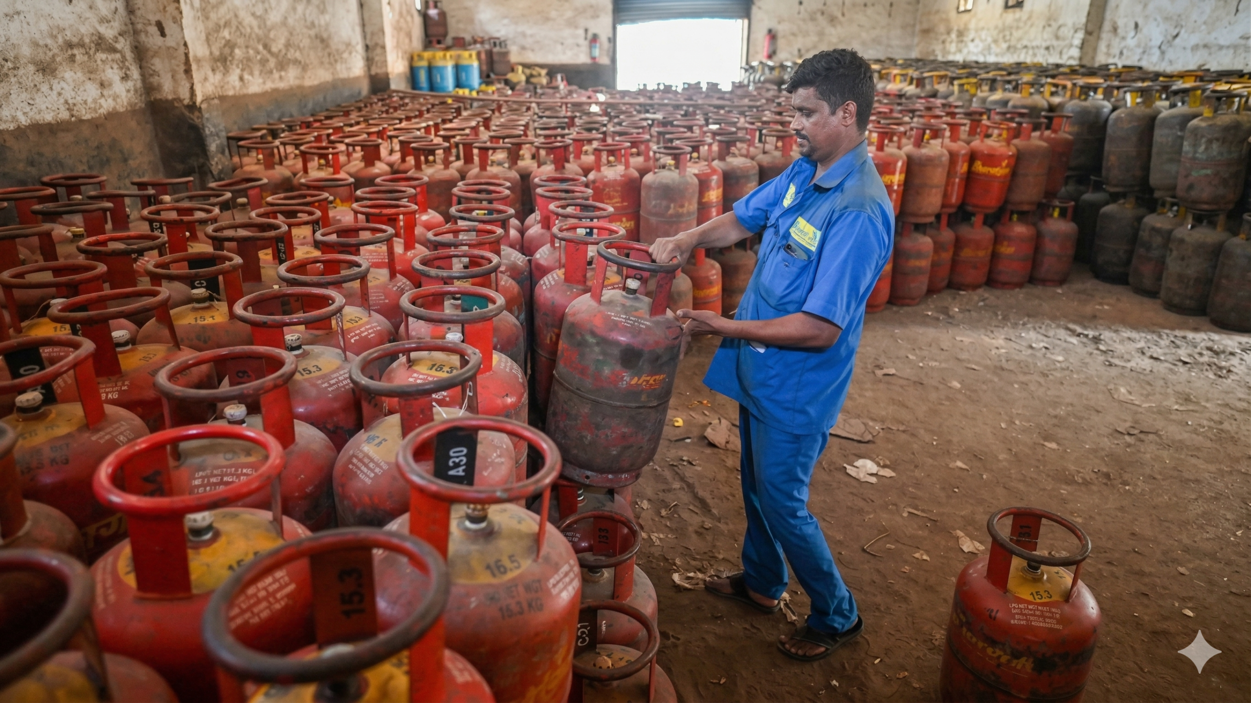 भारत में एलपीजी संकट — 14.2 किलो के सिलेंडर में केवल 10 किलो गैस भरने का प्रस्ताव, तेल कंपनियों की नई योजना और होर्मुज जलडमरूमध्य संकट का असर