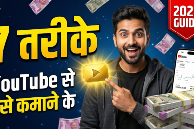 YouTube से पैसे कमाने के 7 नए तरीके — 2026 Complete Guide