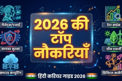 2026 में भारत में सबसे ज़्यादा मांग वाली नौकरियाँ
