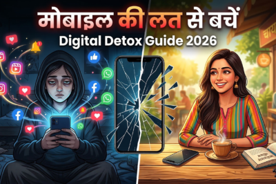 मोबाइल की लत से कैसे बचें? — Digital Detox Guide 2026