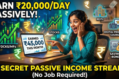 बिना थके पैसा कमाओ: 2026 के 5 सबसे बड़े Passive Income के तरीके