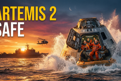 चाँद को छूने के बाद इंसानों की वापसी — Artemis 2 के चारों अंतरिक्ष यात्री सुरक्षित रूप से पृथ्वी पर लौटे