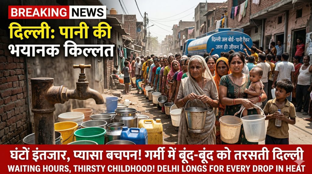 Delhi Thirsting for Every Drop