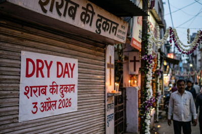Good Friday Dry Day 2026: आज दिल्ली, मुंबई समेत इन शहरों में शराब की दुकानें बंद — जानिए पूरी लिस्ट!