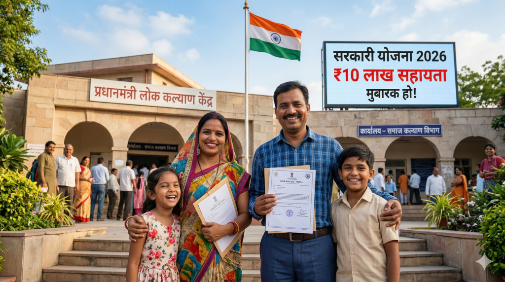 सरकारी योजना 2025: सरकार दे रही है ₹10 लाख तक की मदद — क्या आपका नाम लिस्ट में है?