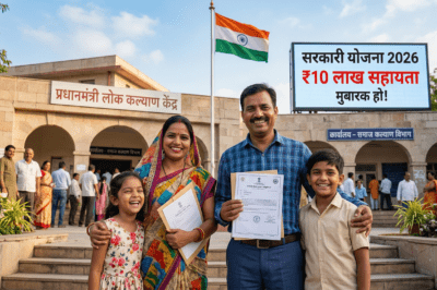 सरकारी योजना 2025: सरकार दे रही है ₹10 लाख तक की मदद — क्या आपका नाम लिस्ट में है?