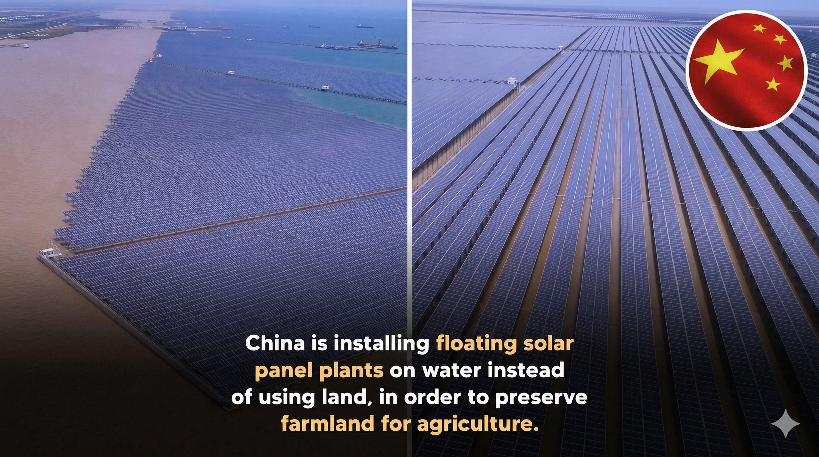 चीन का बड़ा झटका! पानी पर तैरते सोलर पैनल — खेती की जमीन बचाने का चौंकाने वाला तरीका अभी जानिए