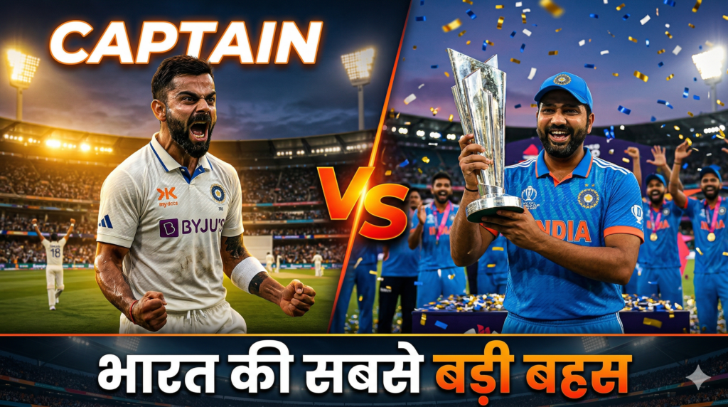 विराट vs रोहित — कौन था असली बेहतर कप्तान? 5 बड़े सबूत जो आपको हैरान कर देंगे!