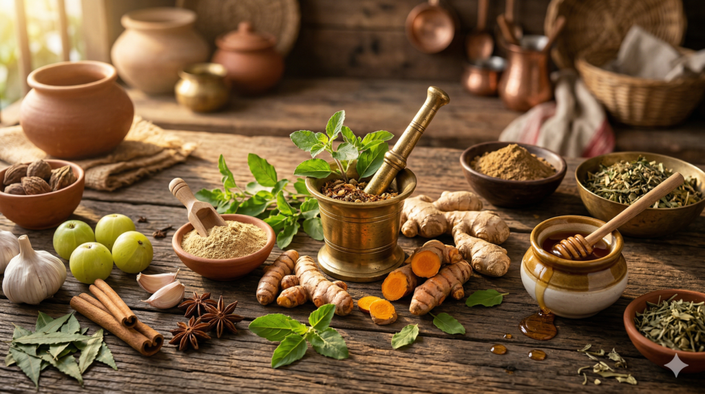 भारतीय आयुर्वेदिक नुस्खे: 7 घरेलू उपाय जो डॉक्टरों को भी चौंका देते हैं!