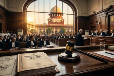 🔴 Breaking | सुप्रीम कोर्ट का बड़ा फैसला: Arbitration में दोबारा याचिका? — अब संभव नहीं!
