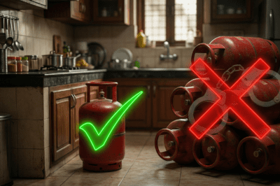 LPG सिलेंडर रखने के नियम: घर में कितने सिलेंडर रखना है कानूनी? 1 छोटी गलती और होगा भारी नुकसान!