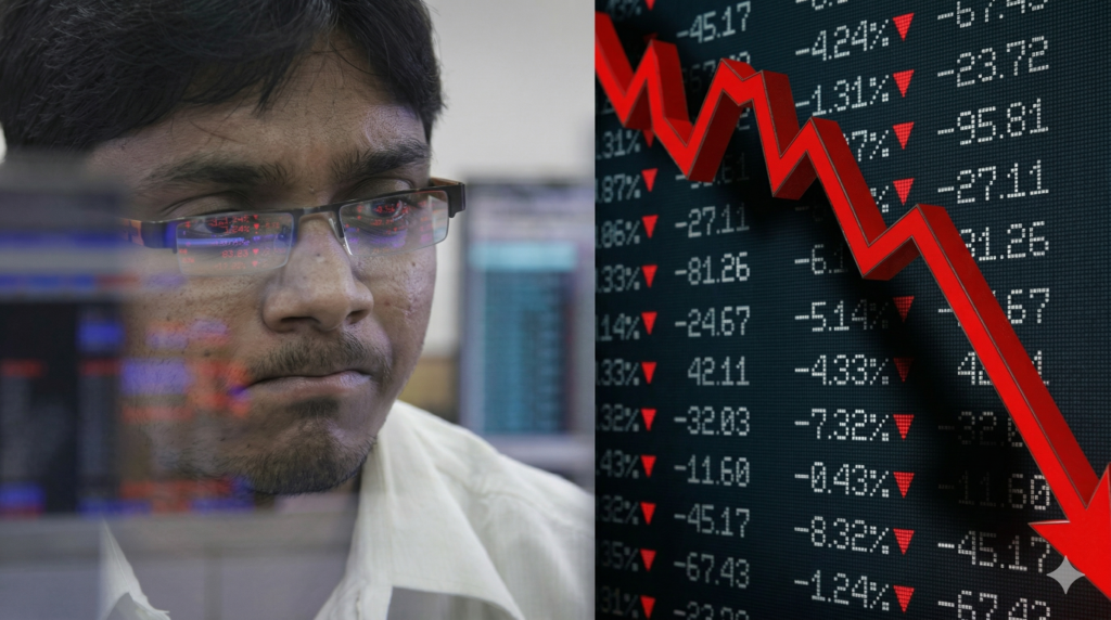 rally-yesterday-sharp-decline-today-stock-market-crashes-again-sensex-down-900-points-here-the-full-reason