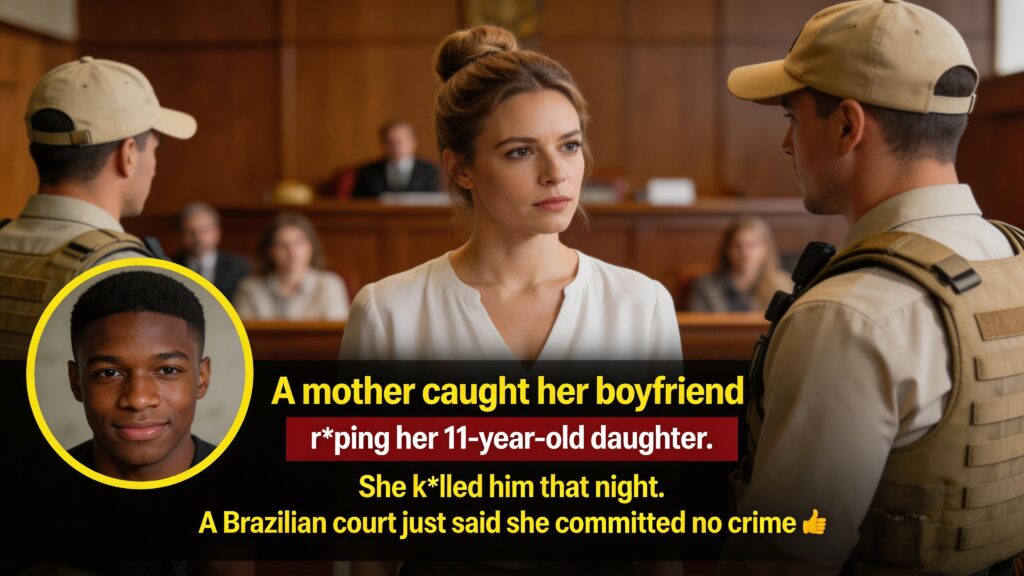 माँ ने बेटी के बलात्कारी को मार डाला — ब्राज़ील कोर्ट ने कहा: कोई अपराध नहीं!